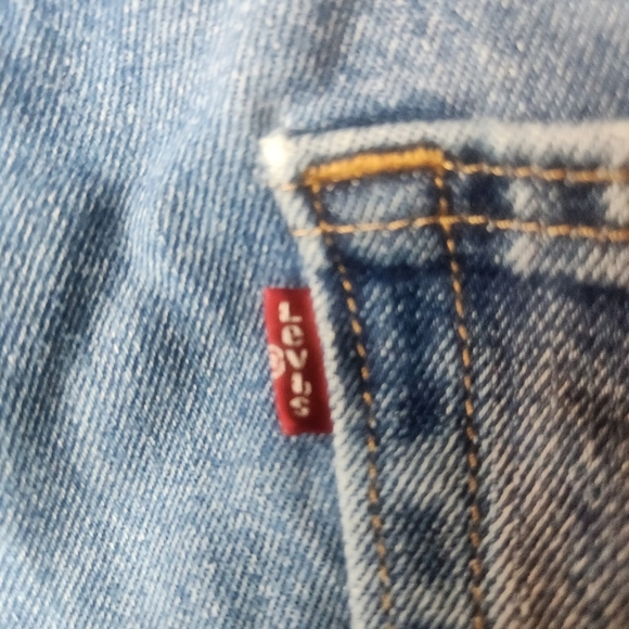 Levi 550 Jeans Mens 40x32 Medium Wash 5 Pocket Red Tab Relaxed Fit - Picture 7 of 7